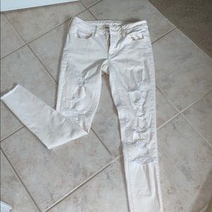 American Eagle ripped jeans